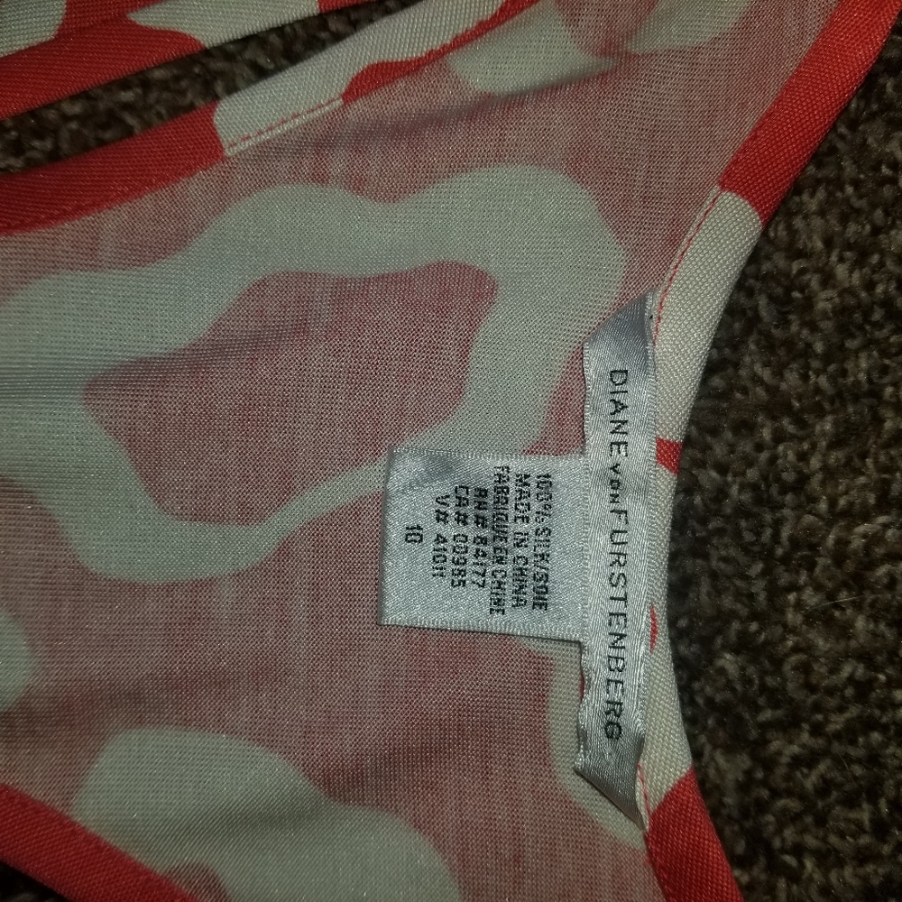 #19🎊Great condition size 10 DVF maxi summer dress - Picture 8 of 12